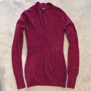 Express S red sweater